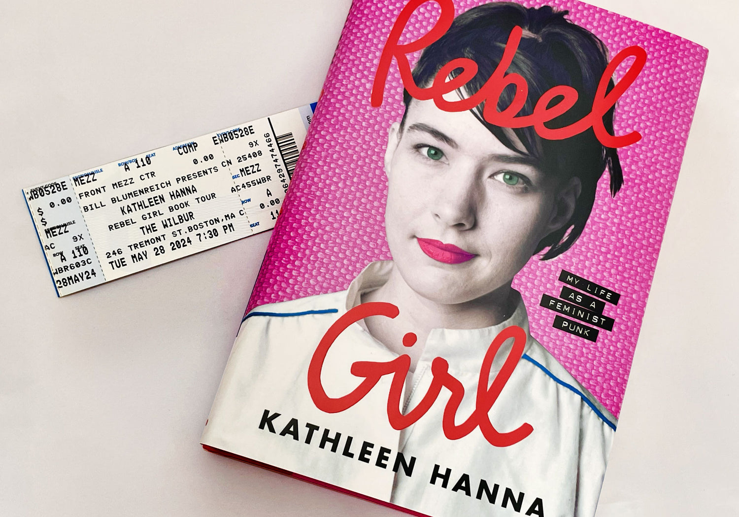 Rebel Girl book tour - Kathleen Hanna